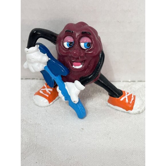 California Raisins Figurines Set Of 8 Vintage Collectibles 1980s Funky Character - Picture 3 of 8